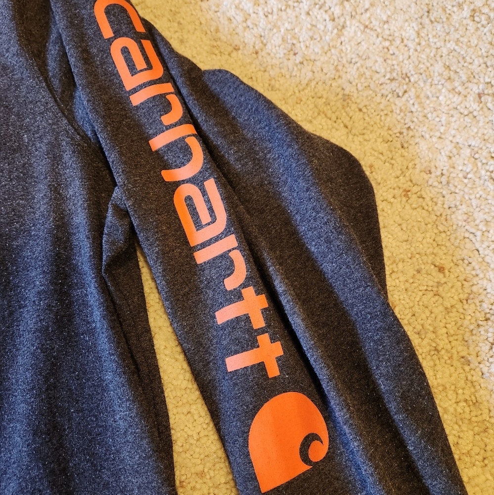 Carhartt heavy-duty long-sleeve shirt - men's size XL - Picture 3 of 6